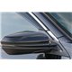 HONDA CIVIC FC 2016 - 2017 Premium Stainless Steel Chrome Lining Anti UV Light Door Visor with Clip (S1)