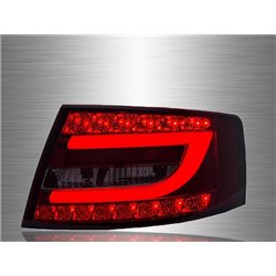 AUDI A6 C6 2004 - 2010 RED SMOKE LED Light Bar Tail Lamp [TL-266]