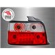 BMW E36 3-Series 2 Door 1991 - 1999 EAGLE EYES Red Clear LED Tail Lamp [TL-016-BMW]