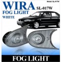 PROTON WIRA/ SATRIA/ PUTRA Front Bumper Projector Crystal White Fog Light/ Lamp Per Pair [SL-017W]