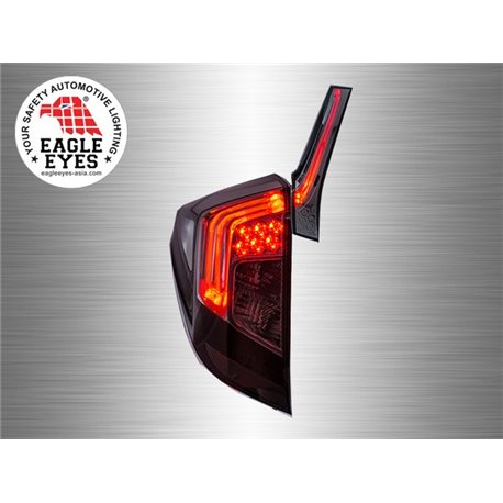 HONDA JAZZ/ FIT GK 2014 - 2017 EAGLE EYES Clear Black LED Light Bar Tail Lamp [TL-252-1]