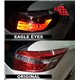 TOYOTA VIOS 2013 - 2017 EAGLE EYES F-Style Full Smoke Lens LED Light Bar Tail Lamp [TL-225-1]