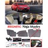 TOYOTA COROLLA ALTIS E170 2013 - 2017 NINJA SHADES UV Proof Custom Fit Car Door Window Magnetic Sun Shades (5pcs)