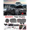 HONDA CRV/ CR-V 2012 - 2016 NINJA SHADES UV Proof Custom Fit Car Door Window Magnetic Sun Shades (7pcs)