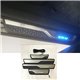 HONDA CRV 2017 OEM Plug & Play Stainless Steel LED Car Door Side Sill Garnish Scruff Step Plate (Blue)