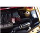 MONZA 3" Carbon Fiber Universal Fit Open Port Turbo Cold Air Injection Air Filter Intake System Kit