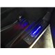 TOYOTA VELLFIRE ANH20 2008 - 2014 OEM Stainless Steel Car Door LED Side Sill Garnish Scruff Step Plate (Blue)