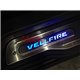TOYOTA VELLFIRE ANH20 2008 - 2014 OEM Stainless Steel Car Door LED Side Sill Garnish Scruff Step Plate (Blue)