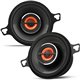 JBL GX302 3.5" 2-Way 50W RMS 150W Peak Power 2.3ohms Coaxial Car Audio Speaker System