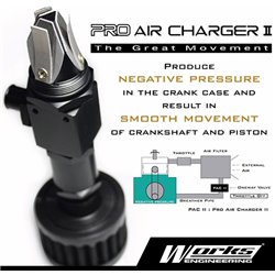 WORKS ENGINEERING PRO AIR CHARGER Type II (with Mini Air Filter) Increase BHP and Torque by Up to 10% !!