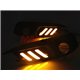 HONDA CIVIC FC 2016 - 2017 Mustang Style Daytime Running Light Fog Lamp Cover with Turn Signal (HC-002)