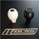 WORKS ENGINEERING Manual Transmission Heat Resistance Teflon Racing Gear Shift Knob (Type-KE Style)