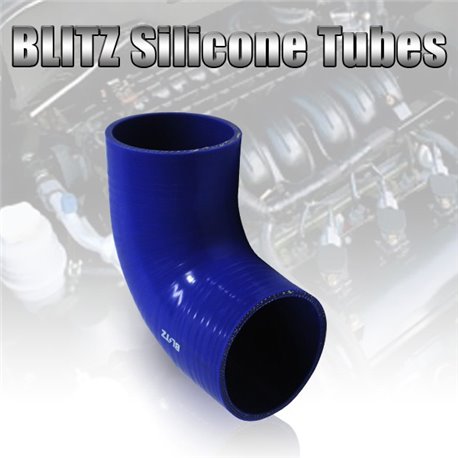 BLITZ 3 Layer Racing Silicone 90º Degree Elbow Silicone Hose Tubes Connector