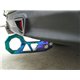 Universal Fit PASSWORD:JDM High Quality Aluminum Billet Racing Car Rear Bumper Towing Hook Bar Kits