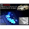 TOYOTA ALPHARD VELLFIRE ANH20 2008 - 2014, ESTIMA 2006 - 2017 Gear Shift Knob Panel Cover LED Light Plate (White/ Blue)