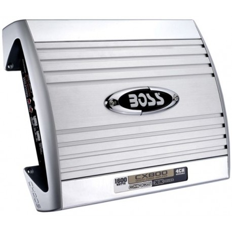 ORIGINAL BOSS AUDIO CHAOS EXXTREME 150W RMS x 4 Channel Speaker Amplifier Remote Subwoofer Level Control Made in USA