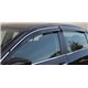 HONDA ACCORD 2013 - 2017 Premium Stainless Steel Chrome Lining Anti UV Light Door Visor with Clip