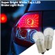 Super Bright White T25 1 LED Brake Light Bulb (1 Unit)