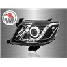 TOYOTA HILUX VIGO Facelift 2011 - 2014 EAGLE EYES CCFL LED Ring Starline Daytime Running Light Projector Head Lamp [HL-141]