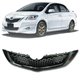 TOYOTA VIOS 2nd Gen 2007 - 2012 ABS RS Front Grille with RS Logo Emblem (Black Piano Color)
