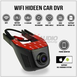 IFOUND Full HD 1080P 170 Degree View Car Vehicle Hidden Wifi Dash Camera Driving Video Recorder DVR (V-VOX)