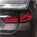 HONDA CITY GM6 2014 - 2019 M3 Style Smoke Lens LED Light Bar Tail Lamp with Sequential Turn Signal