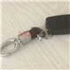 Premium PU Braided Leather Rope Zinc Alloy Fashion Styling Car Vehicle Remote Waist Hanging Buckle Keychain Keyring Holder