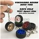 RAYS VOLK TE37 Sport Rim with YOKOHAMA ADVAN A050 Tire Style Car Vehicle Automotive Buckle Keychain