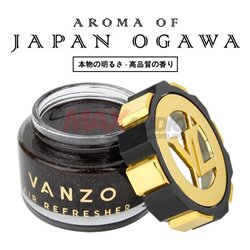 FREE GIFT - VANZO Japan Premium Black Gold Series Gel Type Car Vehicle Air Refresheners Perfume (65ml)