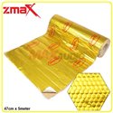 LIMITED EDITION ZMAX JAPAN Gold Edition 1 Roll Aluminum with White Rubberized Bitumen Insulation Sound Proof (47cm x 5meter)