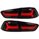 PROTON INSPIRA 2010 - 2018 Smoke Lens LED Light Bar Tail Lamp with Sequential Signal Light (AUDI Style)