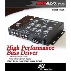MA AUDIO HK3X 3-Way Electronic Crossover High Performance Bass Driver