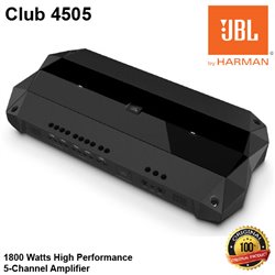 JBL Club 4505 1800 Watts High Performance 5-Channel Car Audio Amplifier