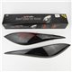 PERODUA VIVA Head Lamp Light Sporty Eye Lid Cover with Paint (Ebony Black)