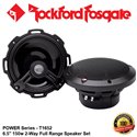 ORIGINAL ROCKFORD FOSGATE USA POWER SERIES T1652 150W 6.5" 2-WAY FULL RANGE COAXIAL SPEAKER SYSTEM SET
