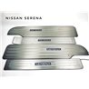 NISSAN SERENA C26 2010 - 2015 OEM Stainless Steel LED Car Door Side Sill Garnish Scruff Step Plate (Blue LED)
