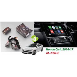 HONDA CIVIC FC 2016 - 2018 AUDIOLAB Plug and Play Park Brake Bypass Cable TV Free Socket Cable with Canbus [AL-232HC]