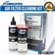 WORKS ENGINEERING U.S.A/ SIMOTA Big Bottle Cleaner and Oil Performance Air Filter Cleaning Spray Kit (250ml)