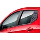 PERODUA MYVI 2018 ABS Rear Side Triangle Window Panel Glass Protector Cover (4pcs)