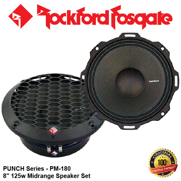 Buy ORIGINAL ROCKFORD FOSGATE PUNCH USA PM-180 125W RMS 8