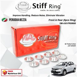 PERODUA BEZZA STIFF RING T6 Aluminium Rigid Collar Anti Vibration Redefine Subframe Chassis Stability Tuning Kit