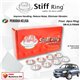 PERODUA KELISA STIFF RING T6 Aluminium Rigid Collar Anti Vibration Redefine Subframe Chassis Stability Tuning Kit
