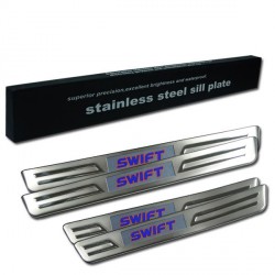 SUZUKI SWIFT 2013 Stainless Steel LED Door Side Sill Step Plate Made In Taiwan