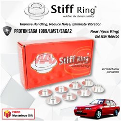 PROTON SAGA 1989/ LMST/ SAGA2 STIFF RING T6 Aluminium Rigid Collar Anti Vibration Redefine Subframe Chassis Stability Tuning Kit
