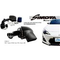 TOYOTA GT86 2.0, SUBARU BRZ, SCION FR-S SIMOTA AERO FORM II Carbon Fiber Air Filter Intake System with Full Piping [CF650-11]