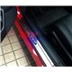 HONDA CIVIC FD 2006 - 2011 Stainless Steel Blue LED Car Door Side Sill Garnish Scruff Step Plate