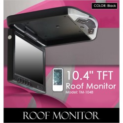 ACTIVE MATRIX 10.4" Full HD 480 x 800 Roof Monitor [TM-1048 BLACK]
