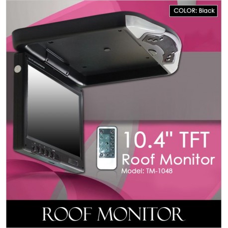 ACTIVE MATRIX 10.4" Full HD 480 x 800 Roof Monitor [TM-1048 BLACK]