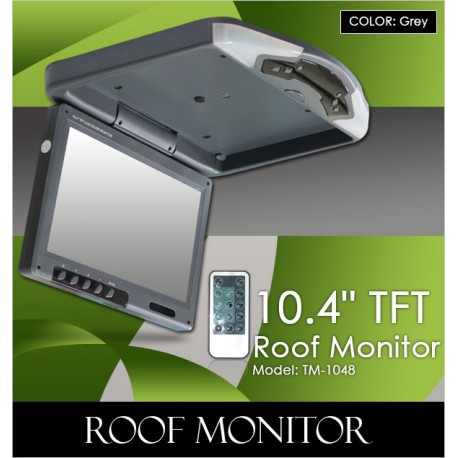 ACTIVE MATRIX 10.4" Full HD 480 x 800 Roof Monitor [TM-1048 GREY]