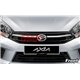PERODUA AXIA BEZZA MYVI ALZA Front and Rear Daihatsu Chrome 3D ABS Genuine Logo Badge Emblem (2pcs)